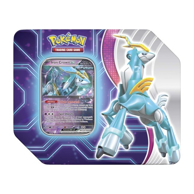 Pokémon Paradox Destinies Tin (Iron Crown ex)