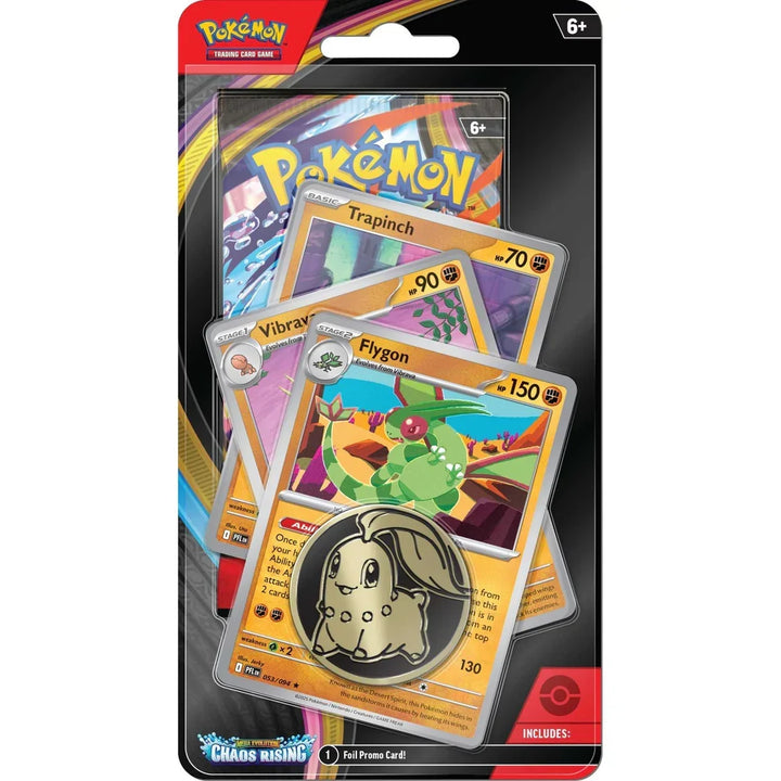 Pokémon Mega Evolution Chaos Rising - Flygon - Premium Checklane Blister